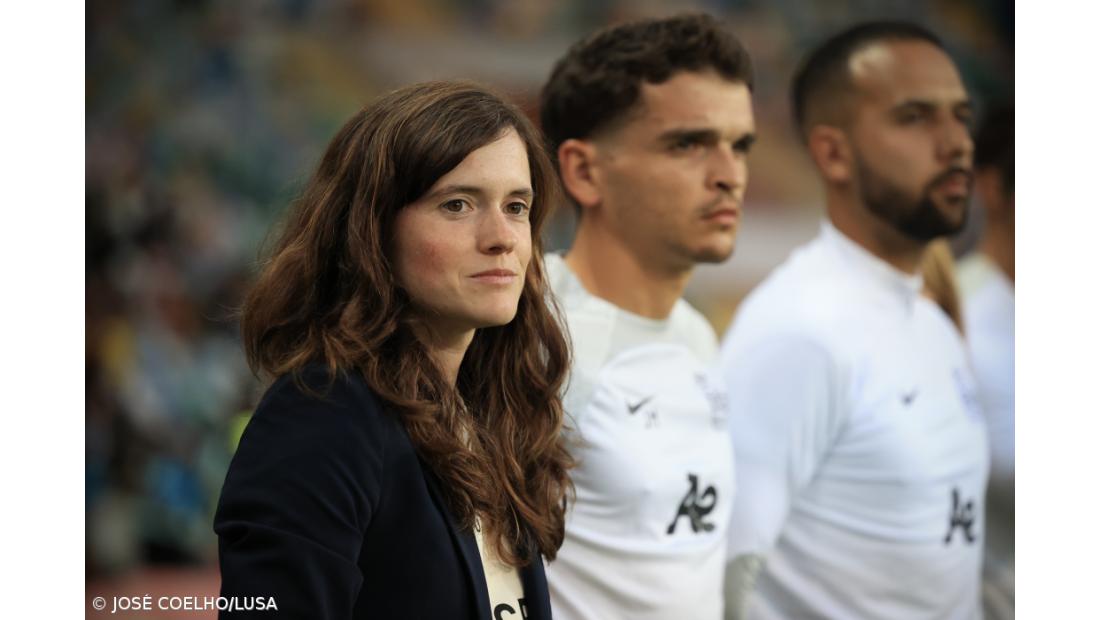 Mariana Cabral realça "orgulho" pelo percurso no futebol feminino do Sporting