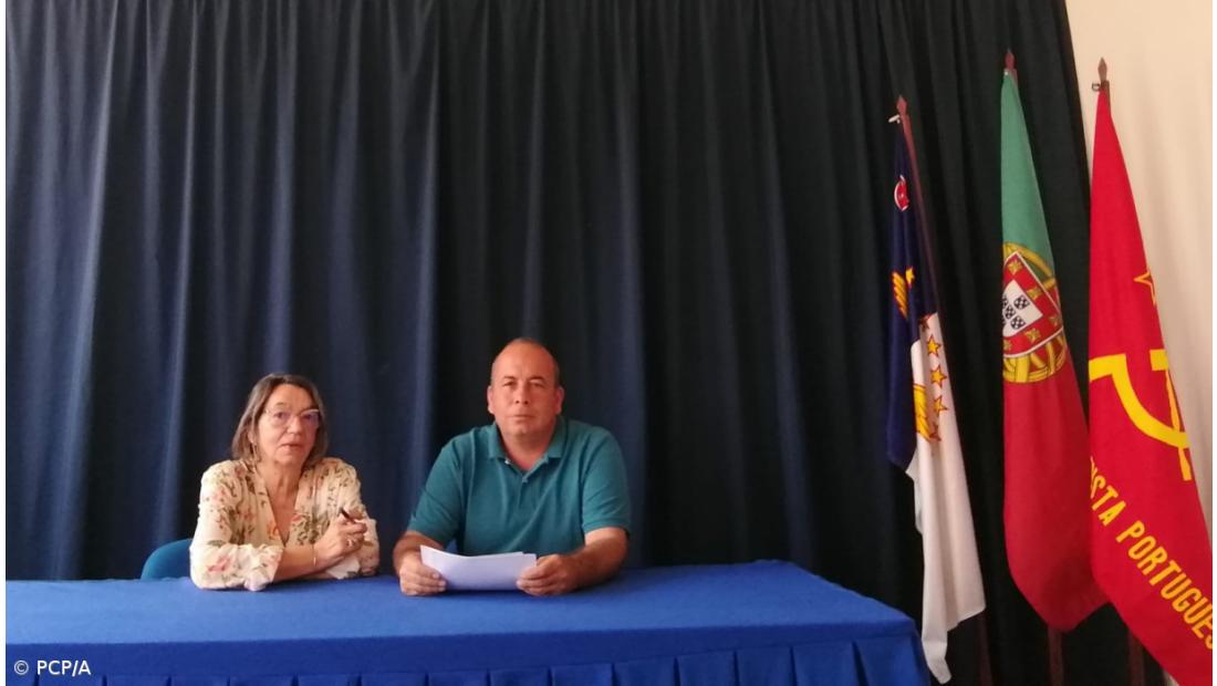 PCP/Açores diz que aprovação do Orçamento regional é "cheque em branco"