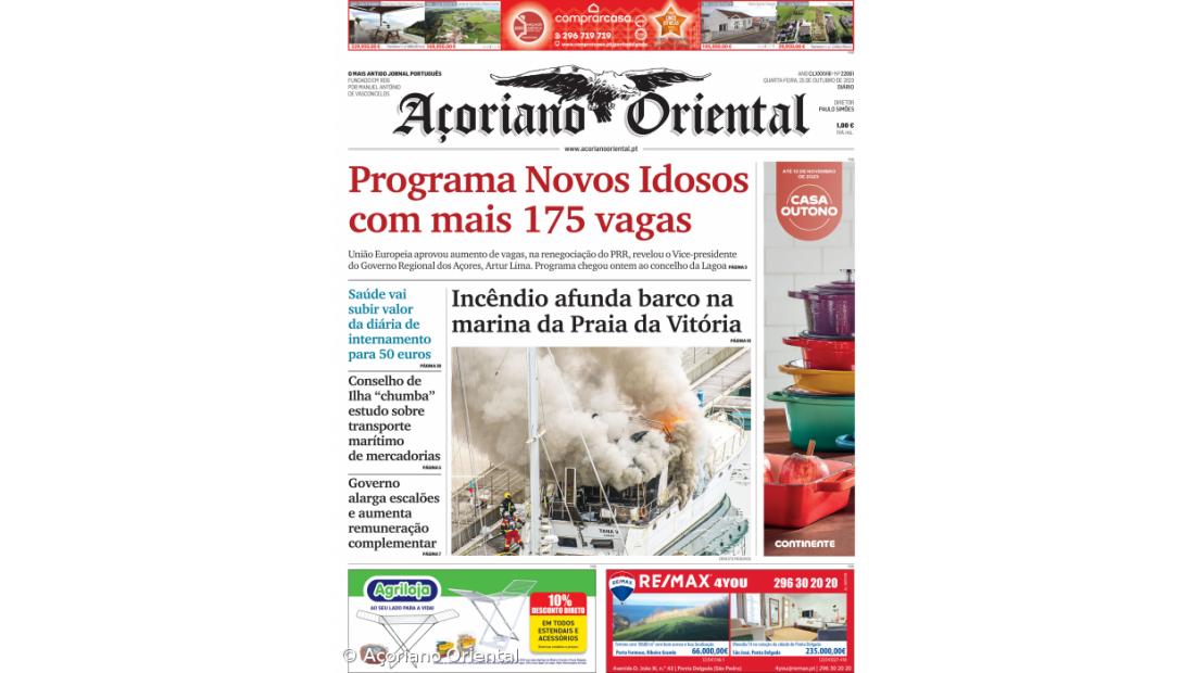 Capa AO 25 outubro 2023
