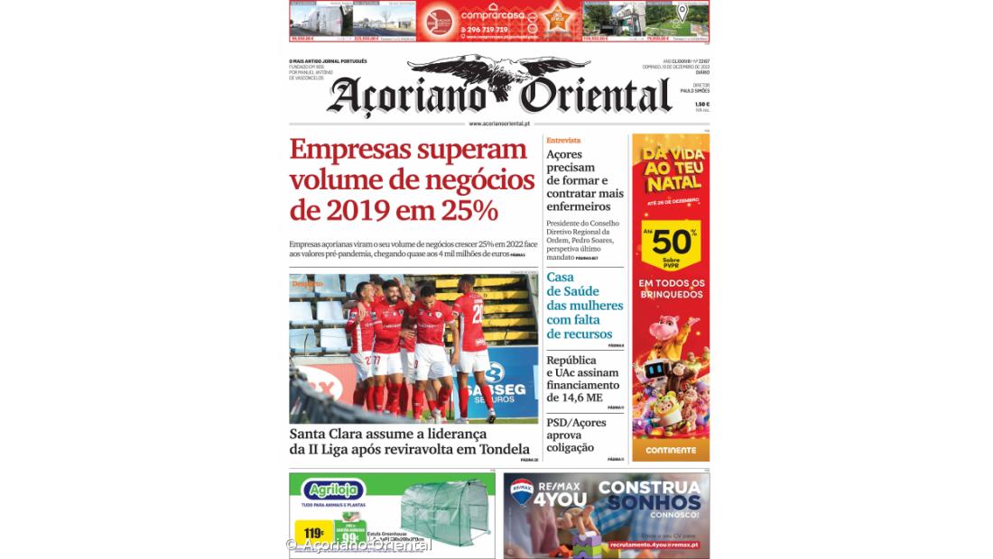 Capa AO 10 dezembro 2023