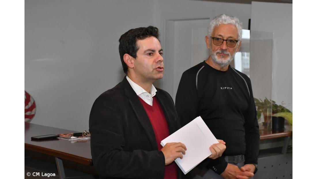 Atividade permitiu percorrer a pé fronteiras geográficas do concelho da Lagoa