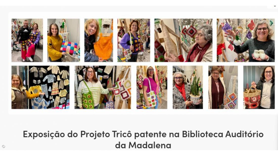  Exposição do "Projeto Tricô - MiratecArts Knitting Project"