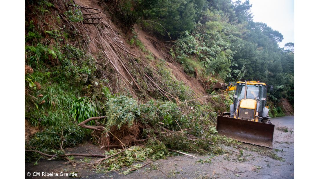 Depressão Irene causou hoje cinco ocorrências nas ilhas de São Miguel e Faial