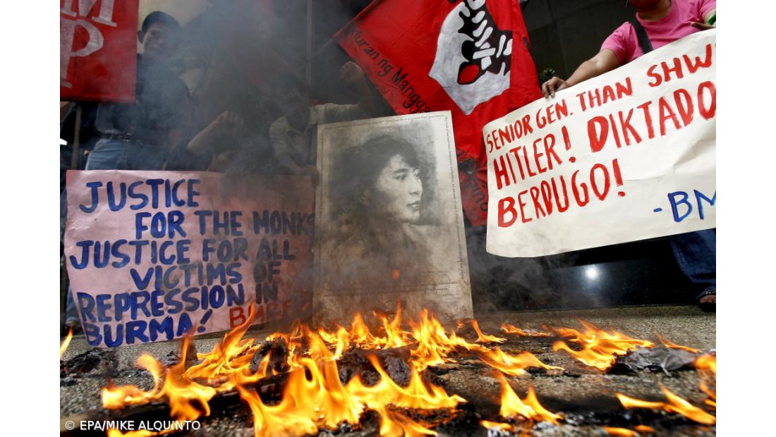 Casa Branca preocupada com  violência na Birmânia