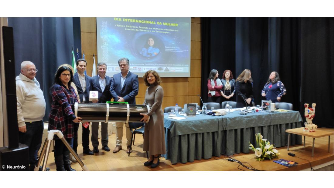 Ana Pires – Astronauta cientista – em S. Miguel – Imagem 1