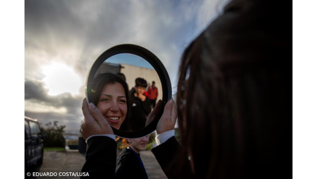 Eclipse solar parcial visto da ilha Terceira – Imagem 2