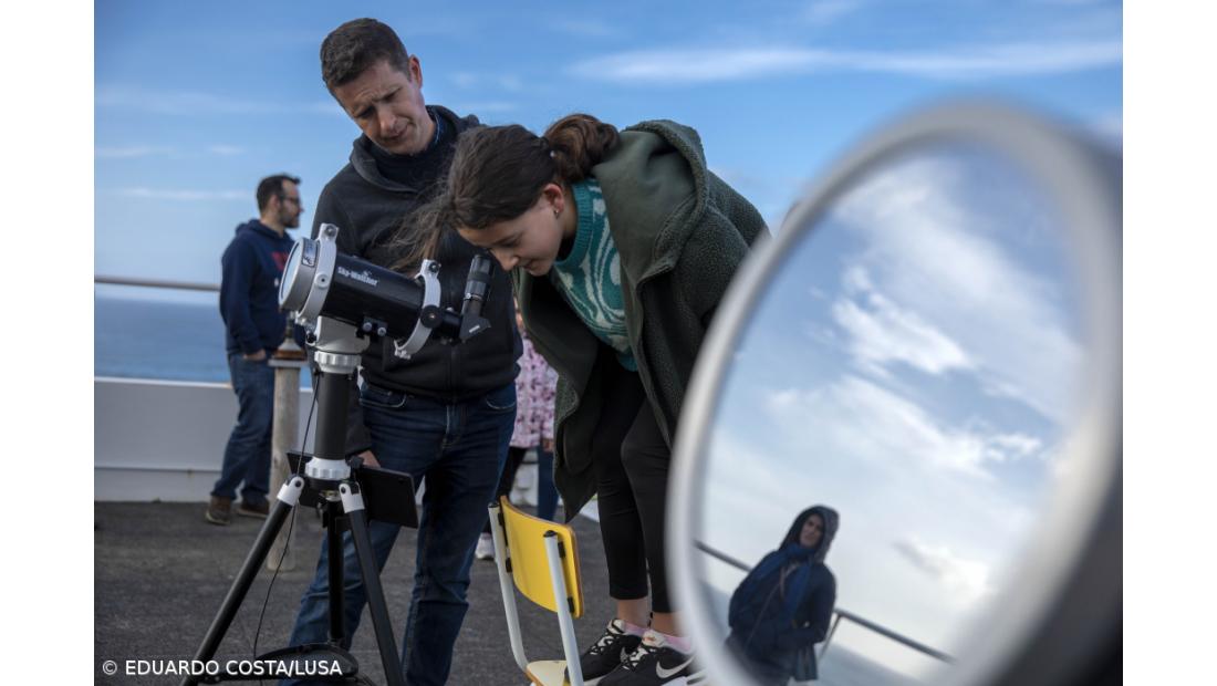 Eclipse solar parcial visto da ilha Terceira – Imagem 4