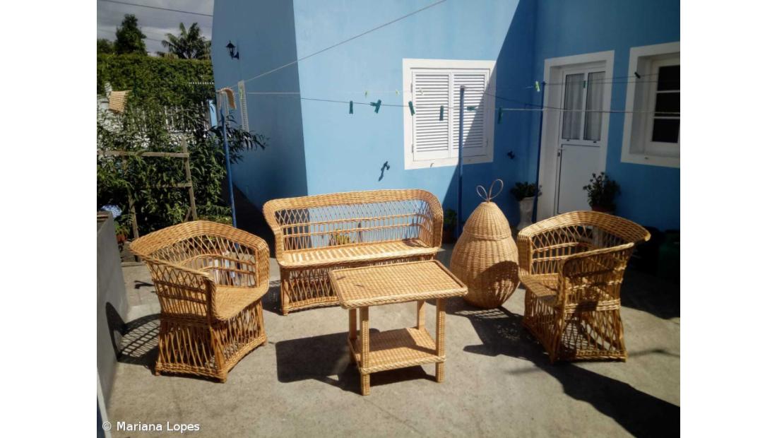 Artesão açoriano transforma vime em peças de arte com as mãos e pés  – Imagem 3