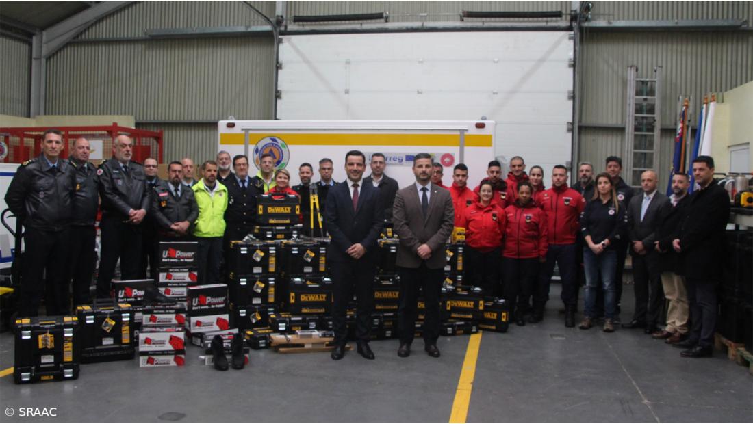 Bombeiros dos Açores recebem novos equipamentos de desencarceramento