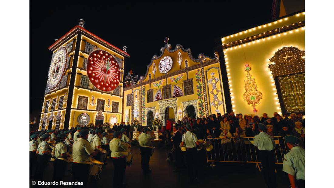 Inauguração da iluminação do Santuário assinalou o início das festas 