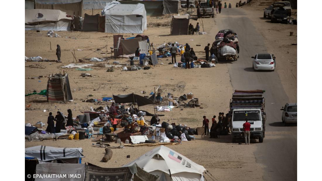 OMS confirma deteção de poliovírus no sul e centro de Gaza