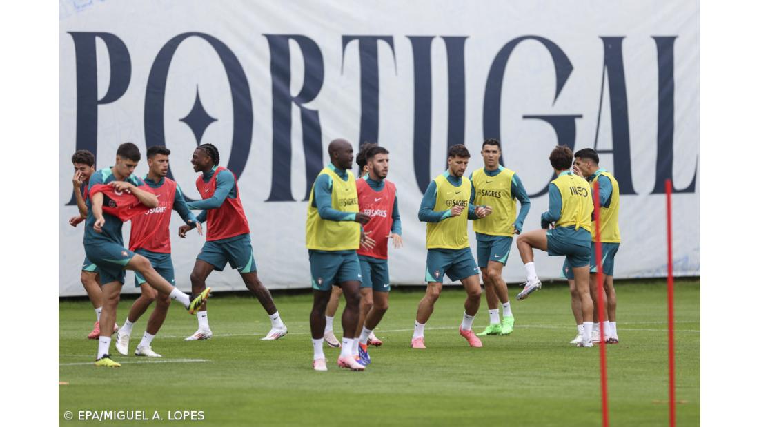 Portugal com todos disponíveis na preparação para a estreia