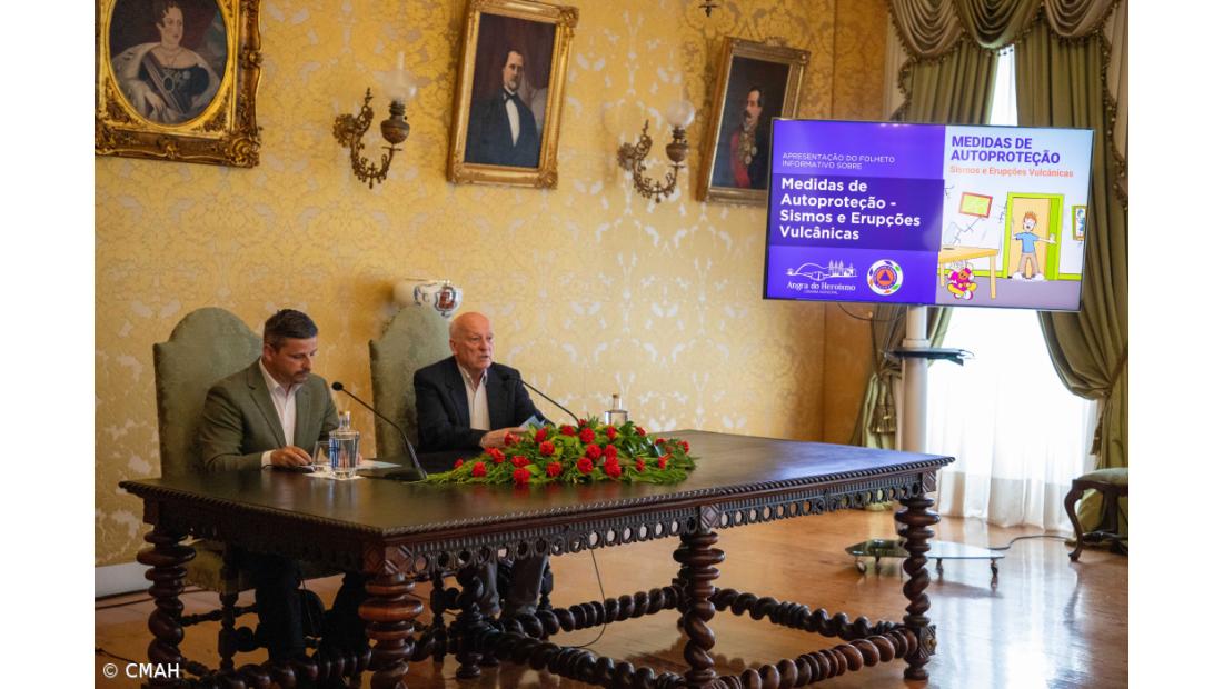 Angra do Heroísmo reforça informação de autoproteção em caso de sismo