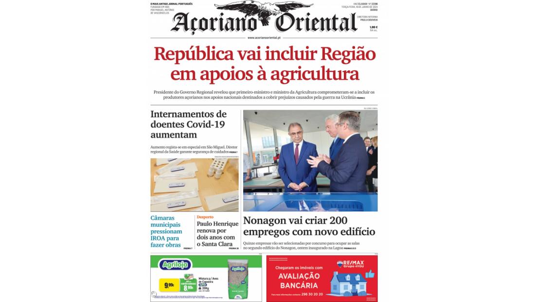 República vai incluir Região em apoios à agricultura