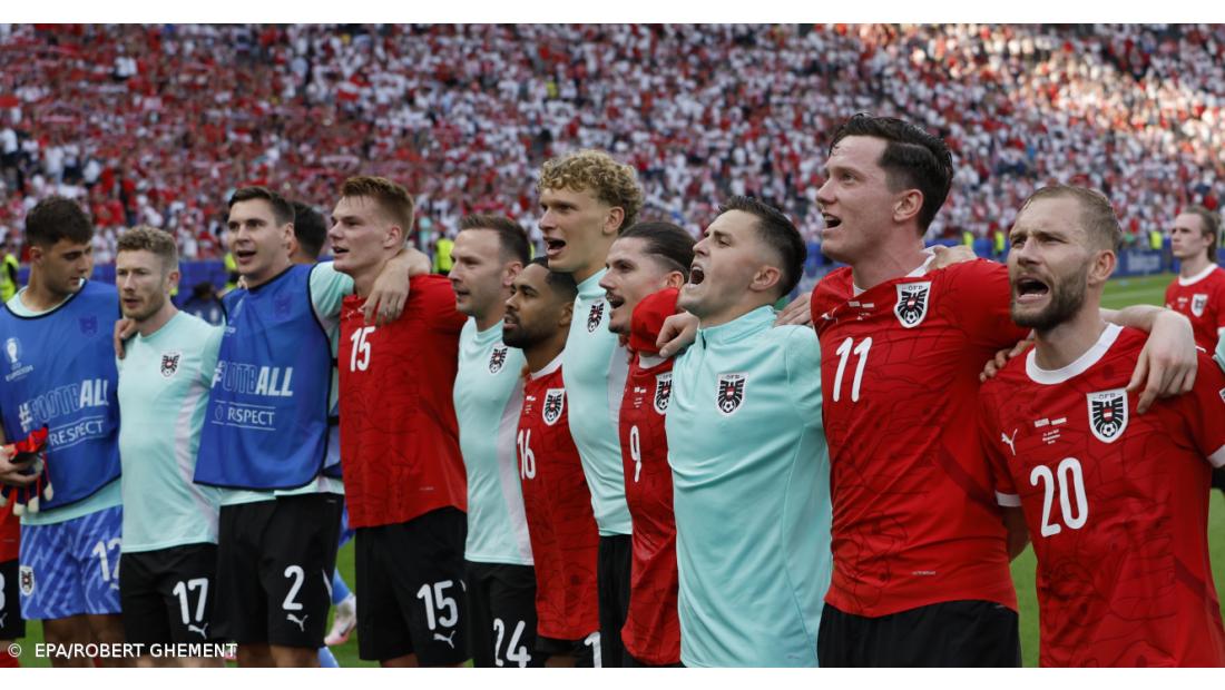 Áustria destaca-se na última meia hora e derrota Polónia