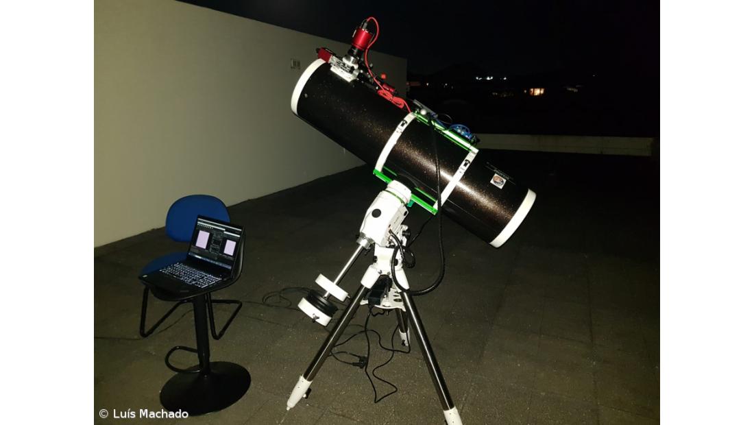 1ª OBSERVAÇÃO ASTRONÓMICA COM TELESCÓPIO DO CLUBE DE ASTRONOMIA – Imagem 3