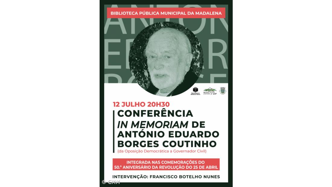 Conferência recorda António Eduardo Borges Coutinho