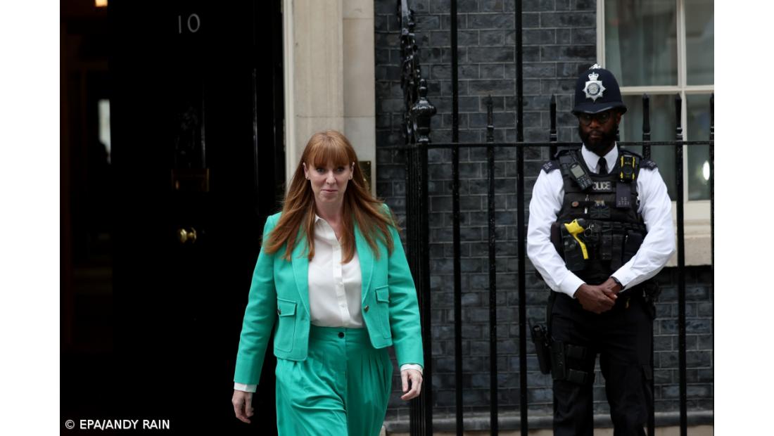 Angela Rayner nomeada vice-primeira-ministra 