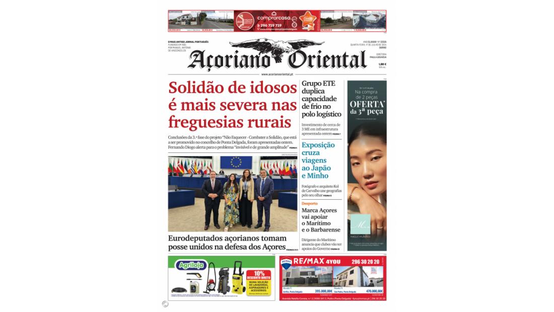 Solidão de idosos é mais severa nas freguesias rurais