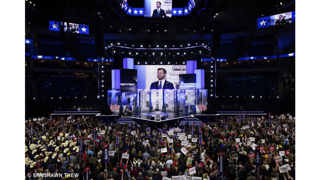 Vance aceita formalmente nomeação para vice-presidente dos EUA 