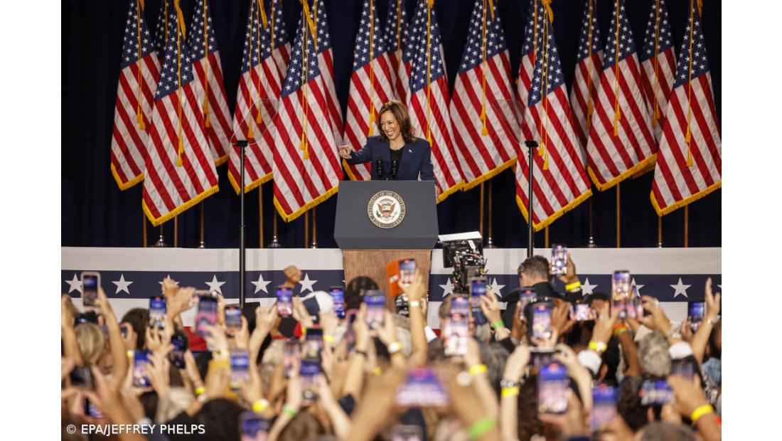 Harris diz que angariou duas vezes mais dinheiro do que Trump
