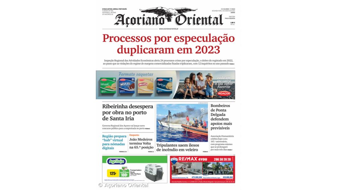 Capa AO 5 de agosto 2024