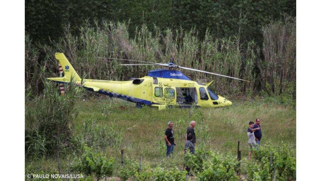 Pilotos de helicóptero do INEM sabiam que pó podia impedir aterragem perto de pedreira