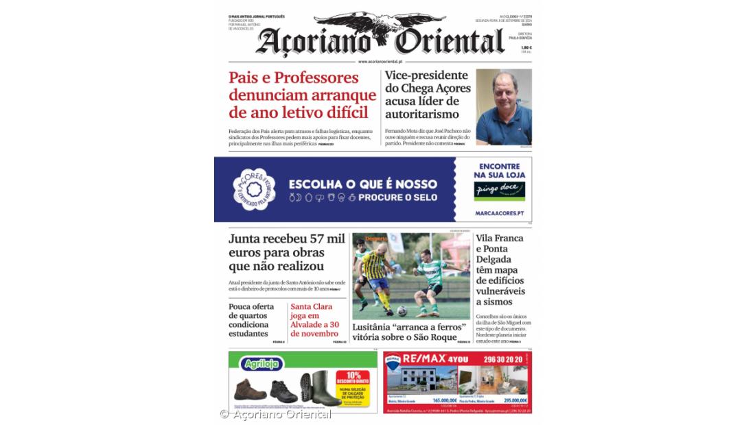 Capa AO 9 setembro 2024