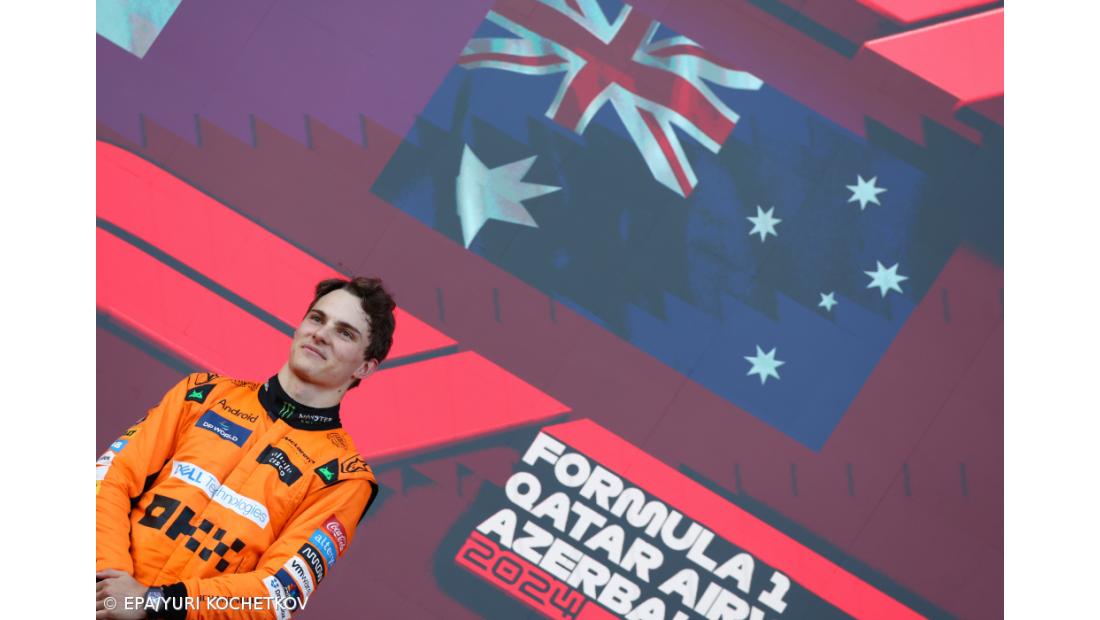 Oscar Piastri vence no Azerbaijão e dá liderança do Mundial de construtores à McLaren