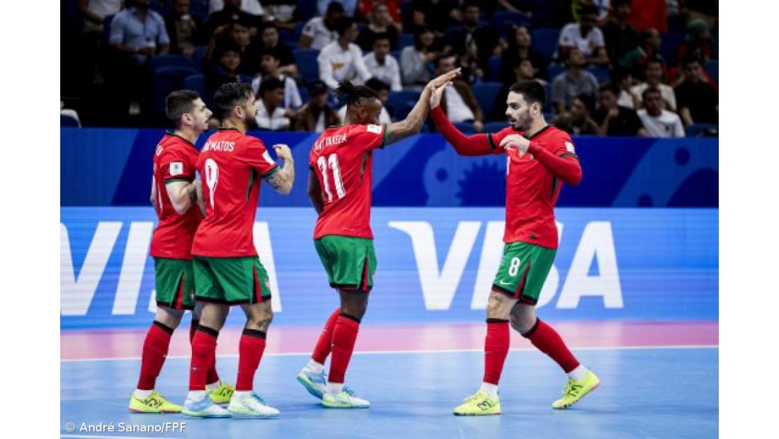 Portugal vence Países Baixos e isola-se na qualificação para Europeu de futsal