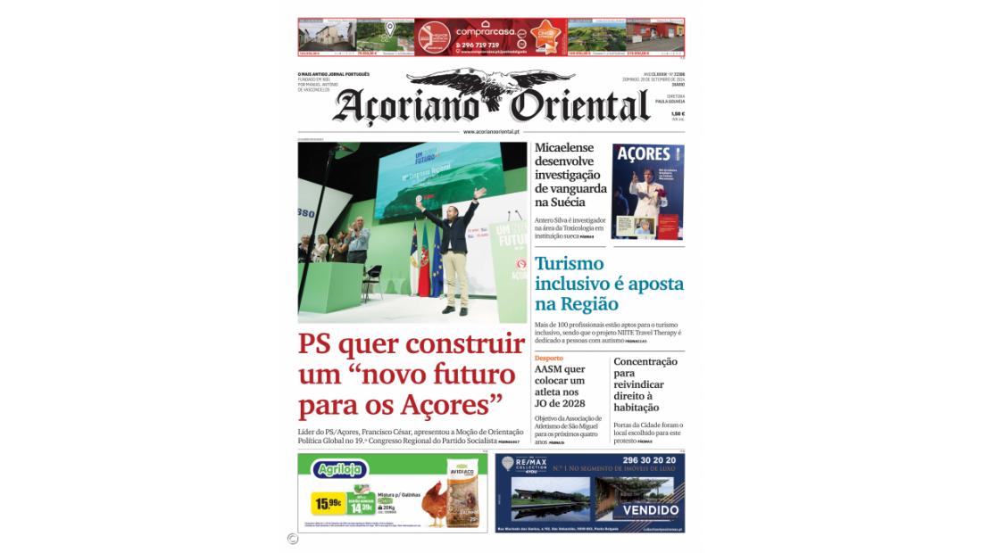 PS quer construir um “novo futuro para os Açores”