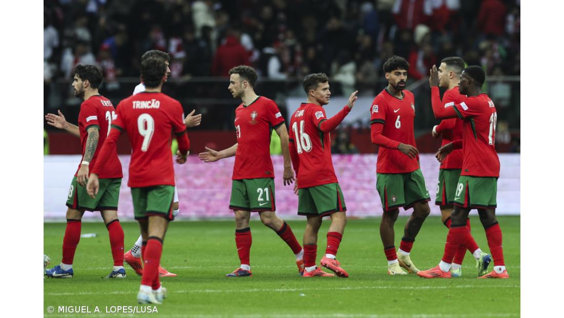 Portugal cumpre derradeiro treino antes de defrontar Escócia