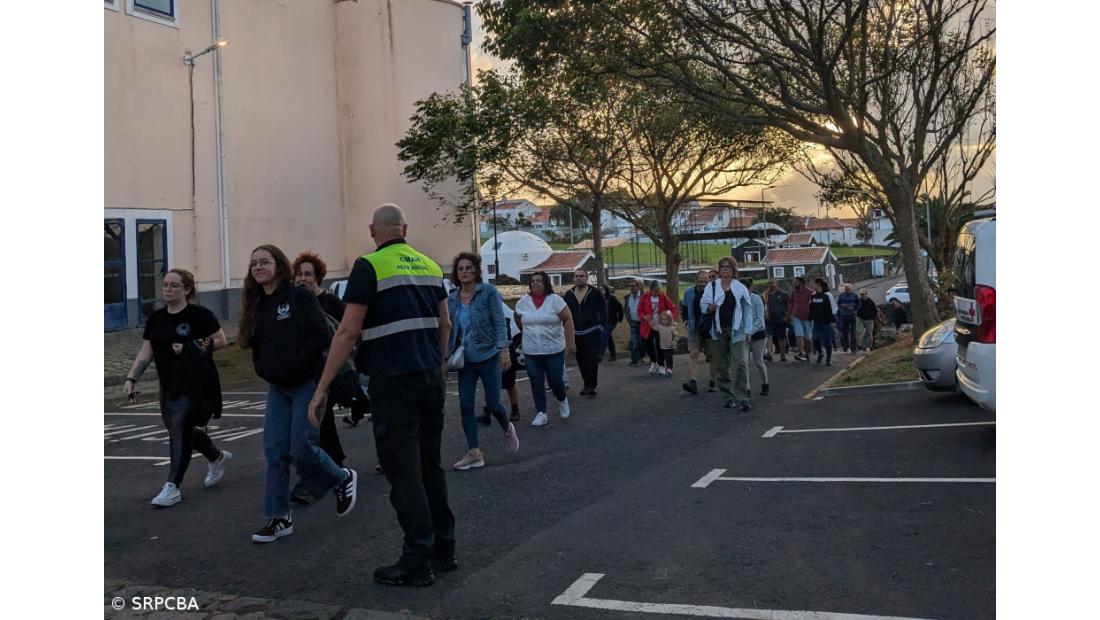 Ilha Terceira testou evacuação da população em cenário de erupção vulcânica – Imagem 2