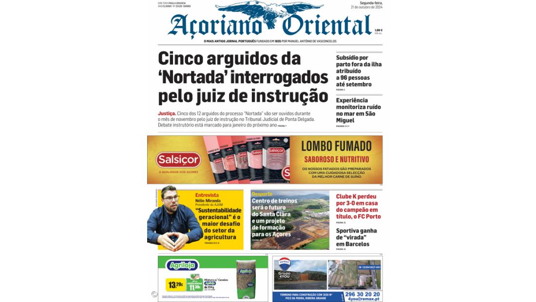 Cinco arguidos da ‘Nortada’ interrogados pelo juiz de instrução