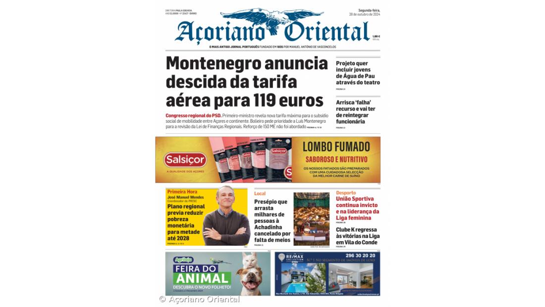 Capa AO 28 outubro 2024