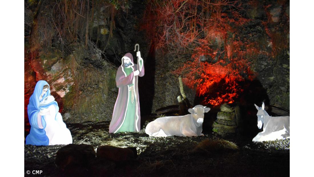 Furnas inaugura presépio das Caldeiras