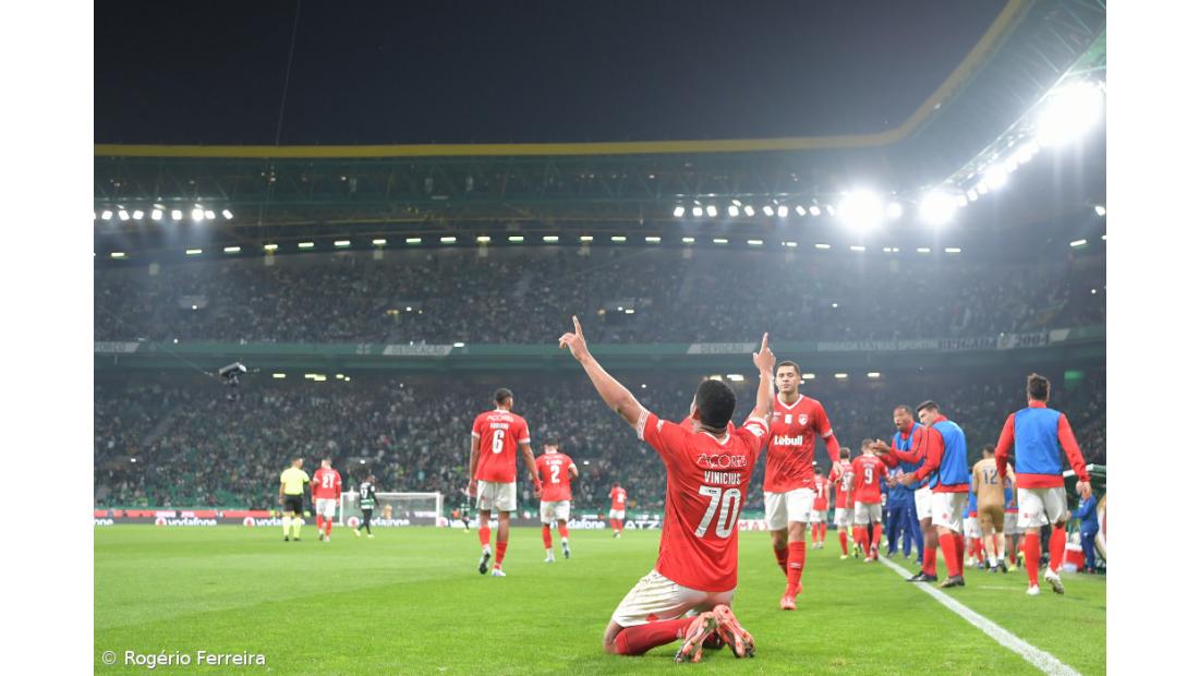 Vinicius considera que golo marcado em Alvalade foi “especial”