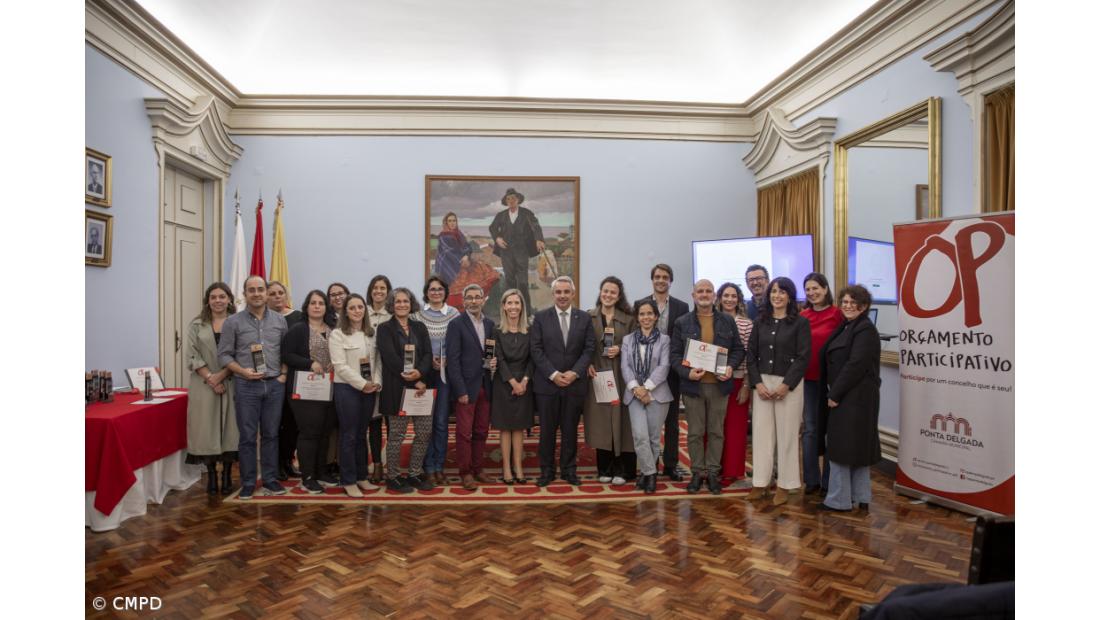 Conhecidos os projetos vencedores do OP de Ponta Delgada