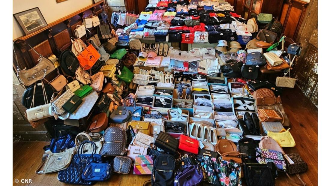 GNR apreendeu artigos contrafeitos na Horta