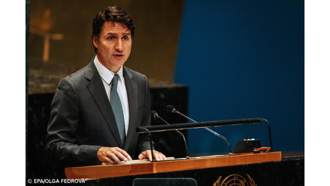 Justin Trudeau pede aos chefes de governo provinciais que enfrentem Trump