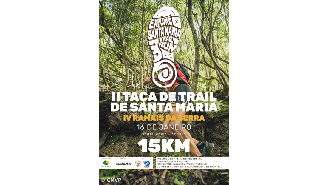 Município promove II Taça de Trail de Santa Maria
