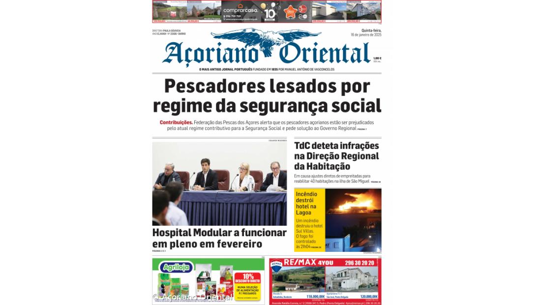 "Pescadores lesados por regime da segurança social"