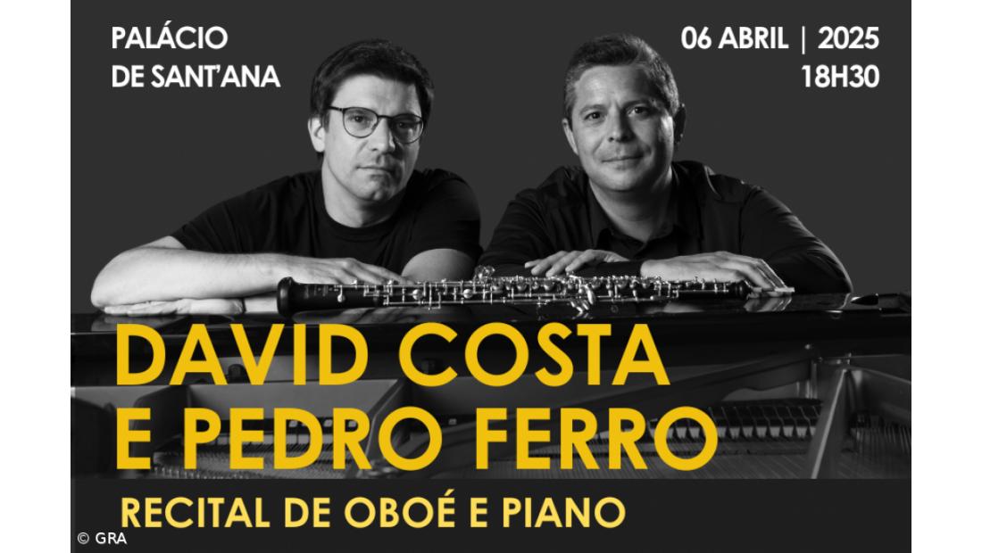 Recital de oboé e piano no Palácio de Sant’Ana 