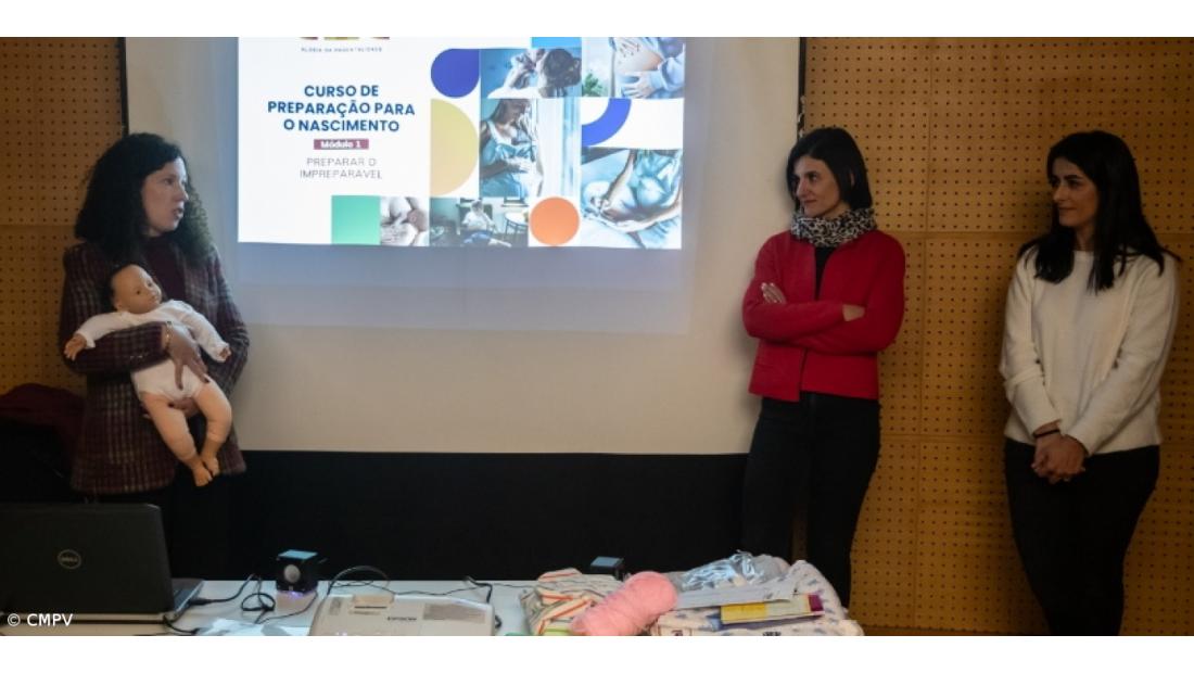 Atividades sobre parentalidade na Praia da Vitória