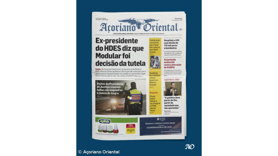 Capa AO 24 abril 2025