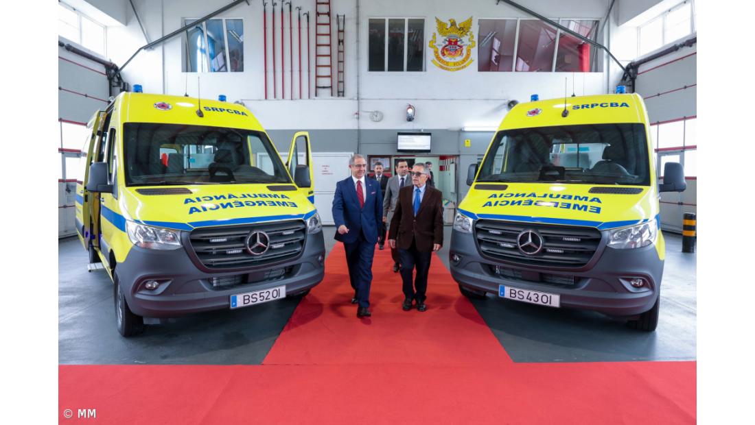 Açores renovam frota de ambulâncias de emergência médica pré-hospitalar