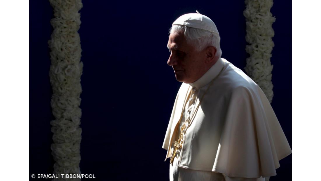 As últimas palavras do papa emérito foram “Senhor, amo-te”