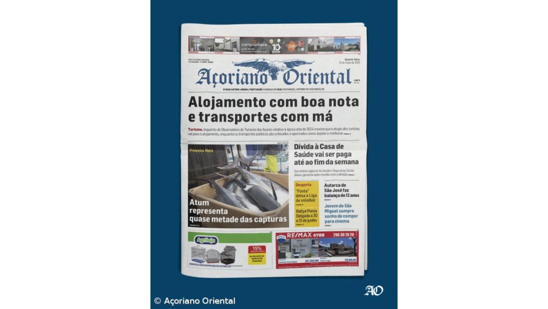 Capa AO 21 maio 2025