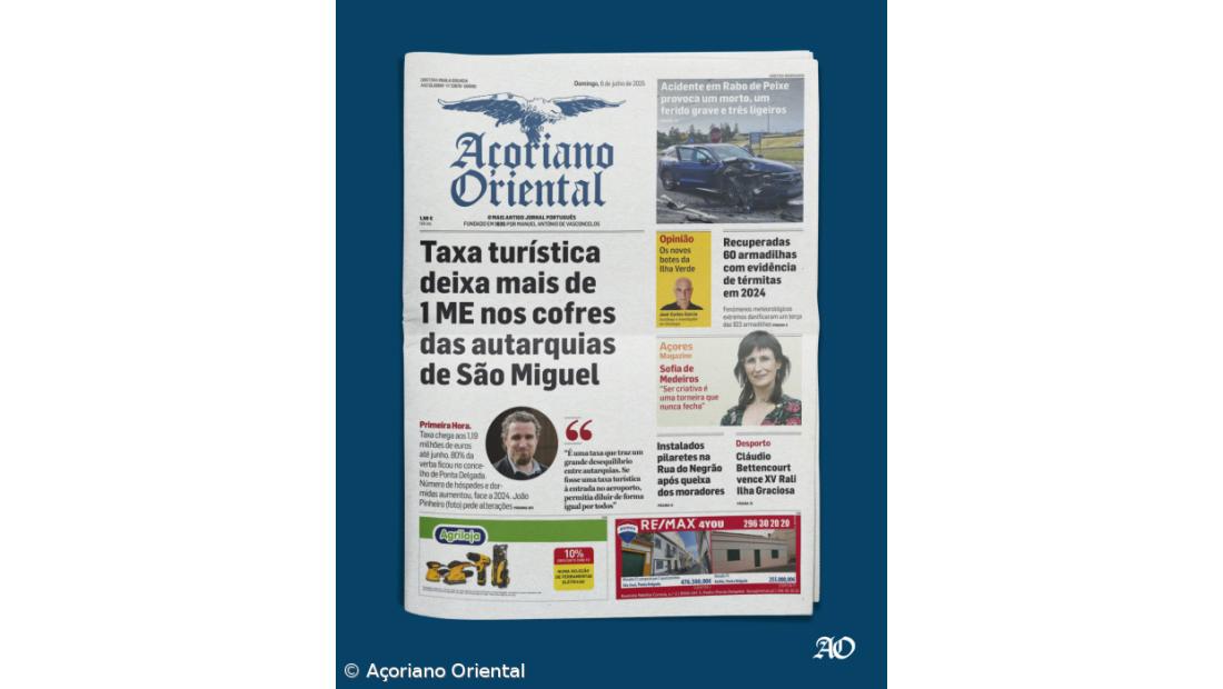 Capa AO 6 de julho 2025