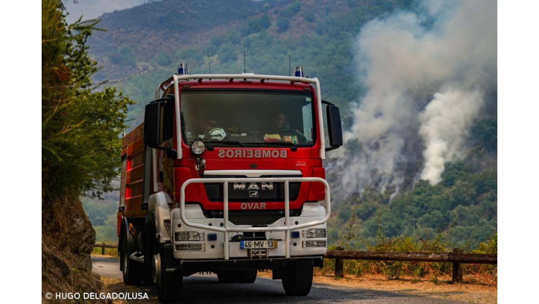 Maioria dos distritos das regiões Norte, Centro e Algarve em risco máximo de incêndio
